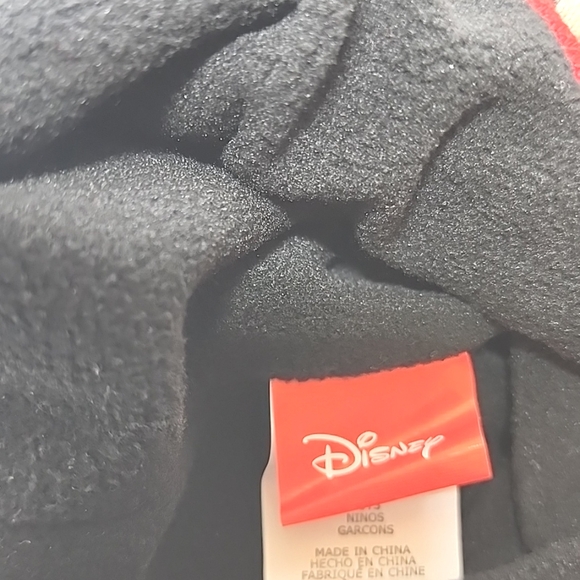 Boy's Hat Disney Mickey Mouse Red and Black Hat. One Size. New With Tags. - Picture 7 of 7